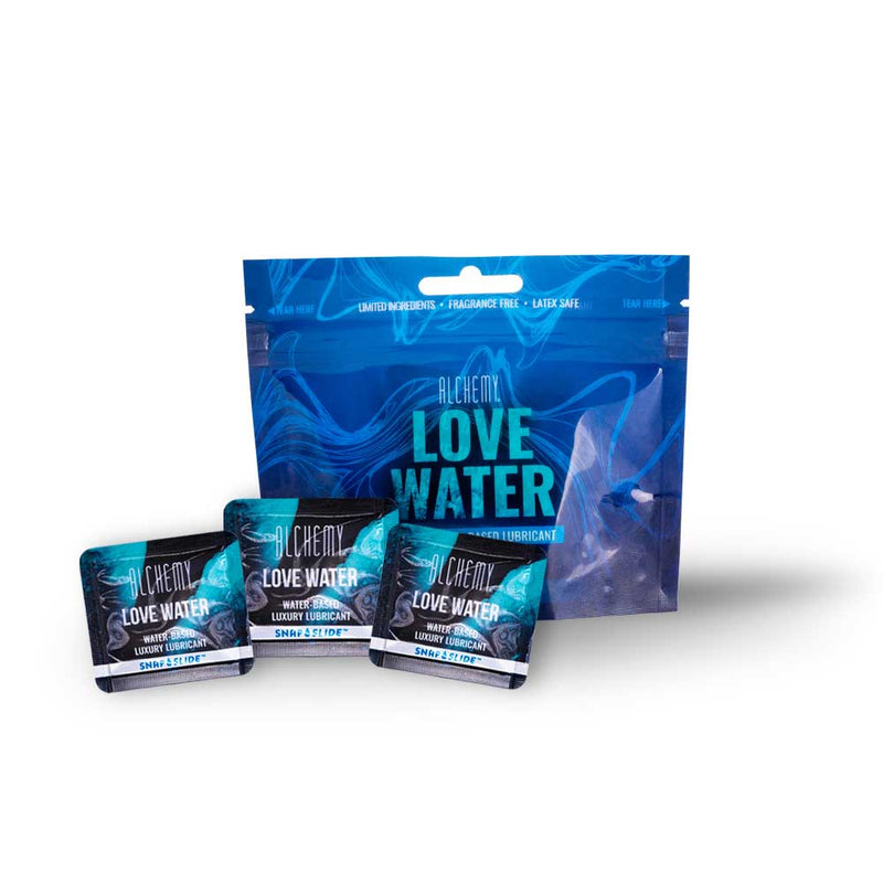 Alchemy Alchemy Love Water Snap Slide Display - 12 Packs 16 Ct -Water-Based Lubricant