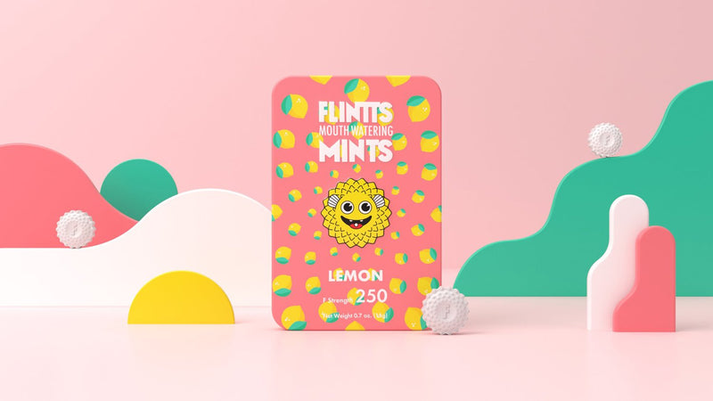 Flintts Mints Flintts Mouth Watering Mints Lemon - F-Strength 250
