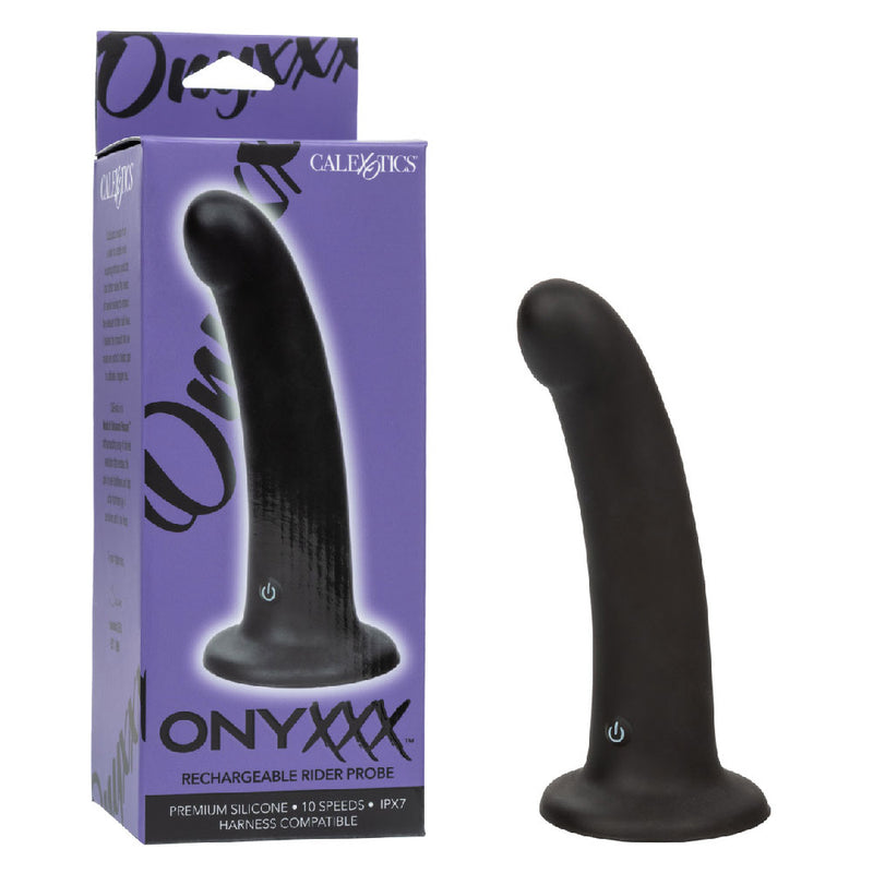 CalExotics Onyxxx Rechargeable Rider Probe - Black