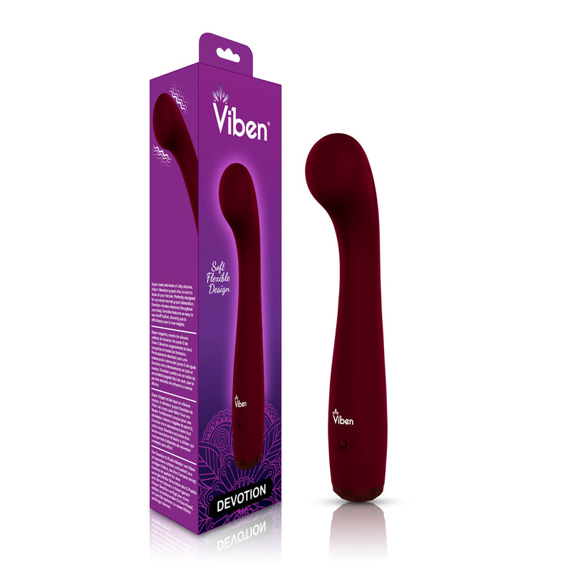 Viben Devotion G-Spot Massager - Ruby