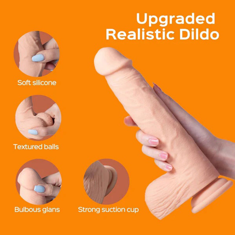 Honey Play Box Kenzo-App Controlled 9.5" Big Realistic - Thrusting Dildo