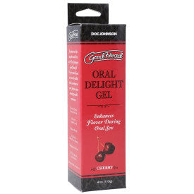 Doc Johnson Good Head Oral Delight Gel 4 Oz - Wild Cherry