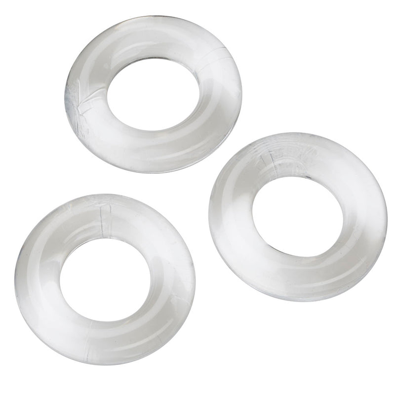 Cloud 9 Novelties Cockring Combo Clear