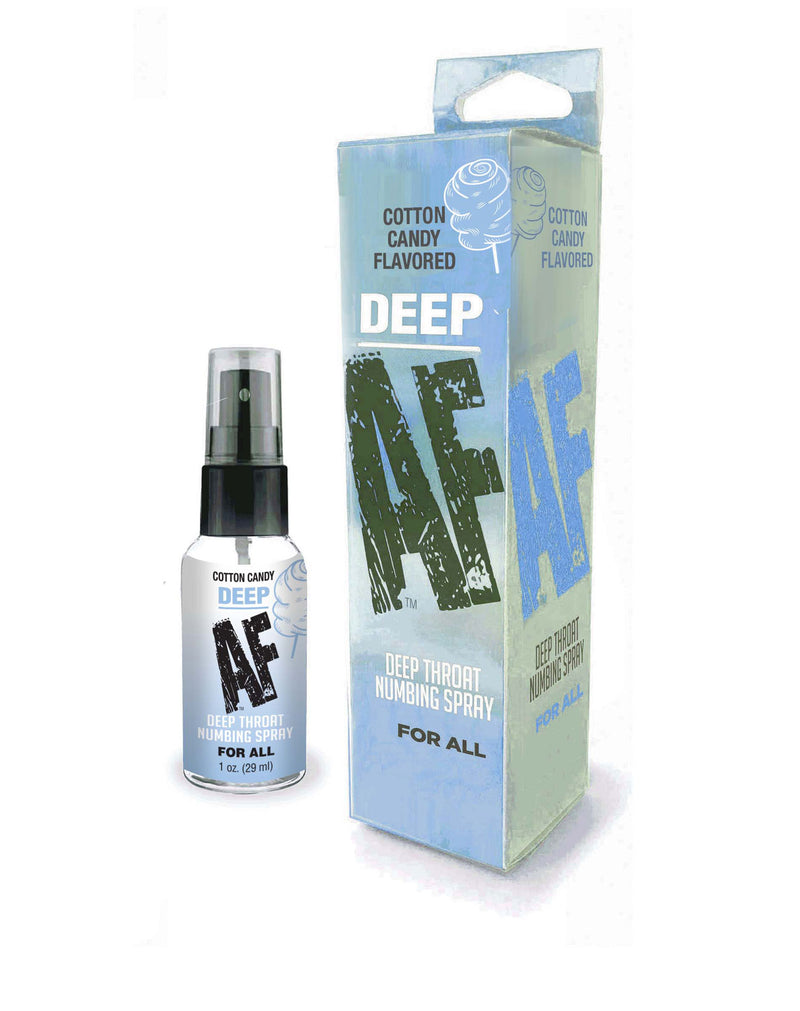 Little Genie Deep Af Throat Numbing Spray 1oz - Cotton Candy