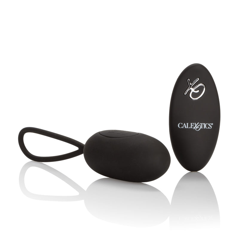 CalExotics Silicone Remote Rechargeable Egg - Black