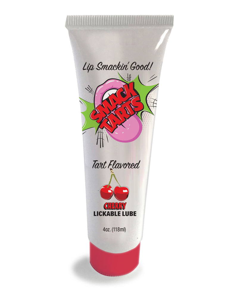 Little Genie Smack Tarts 4oz Lickable Flavored Lubricant-Cherry