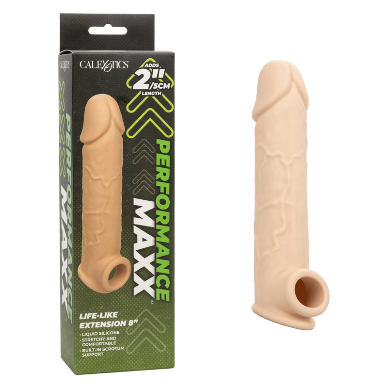 CalExotics Performance Maxx Life-Like Extension 8 Inch - Ivory
