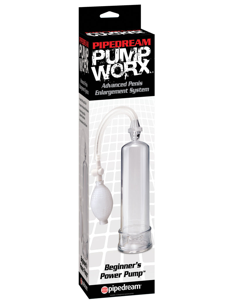 Pipedream Pump Worx Beginners Power Pump - Clear