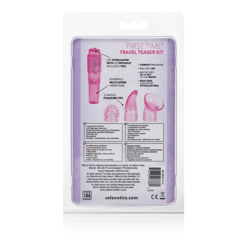 CalExotics First Time Travel Teaser Kit - Pink