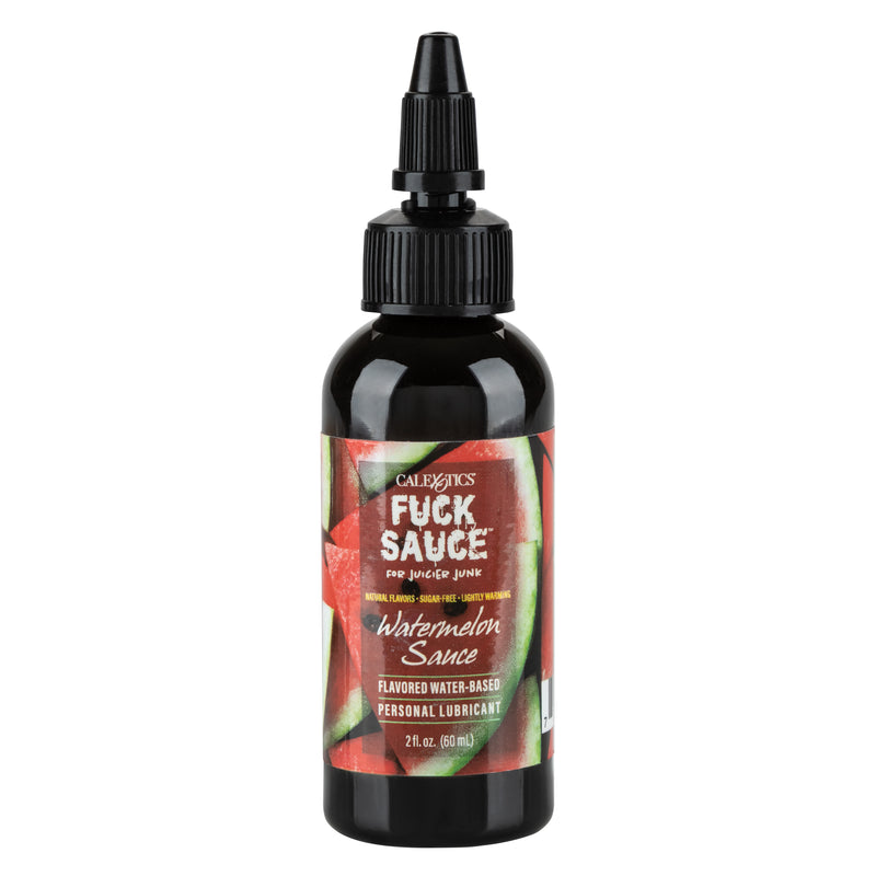CalExotics Fuck Sauce Flavored Water-Based Personal Lubricant - Watermelon - 2 Fl. Oz.