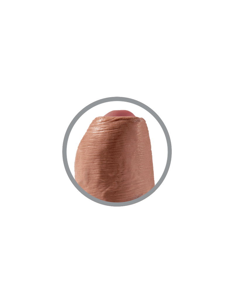 Pipedream King Cock 7 Inch Uncut - Tan