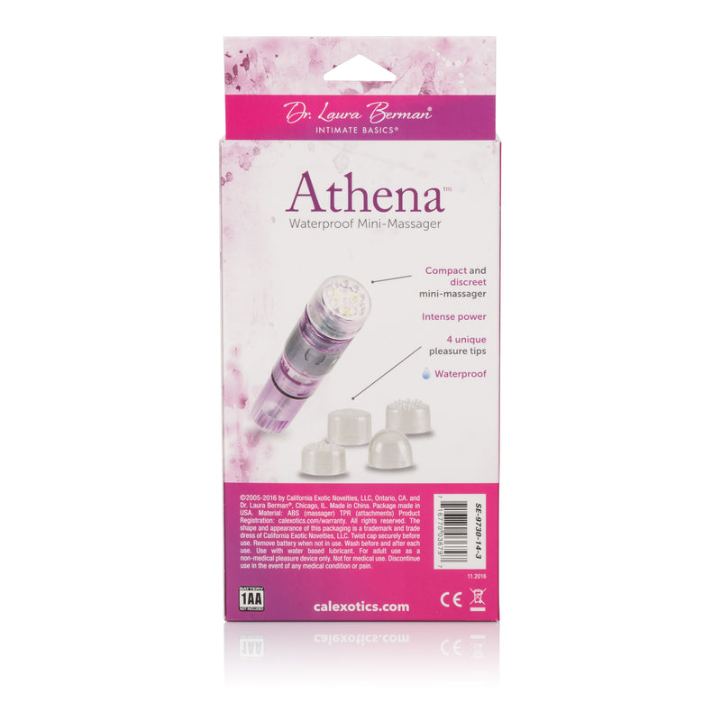 CalExotics Berman Athena Waterproof Mini Massager - Boxed