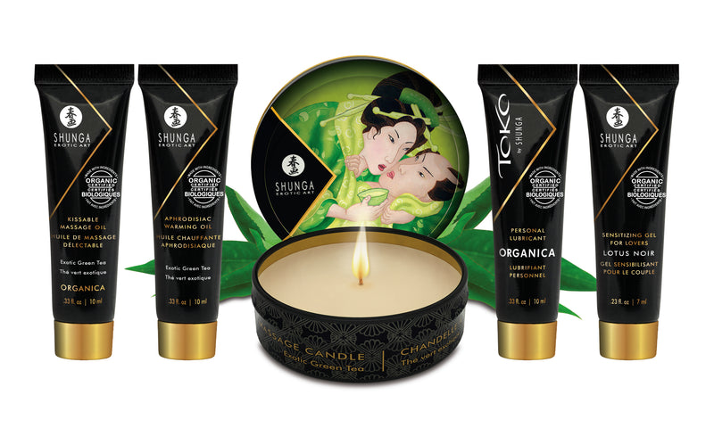 Shunga Geisha's Secrets Gift Set - Organica - Exotic Green Tea