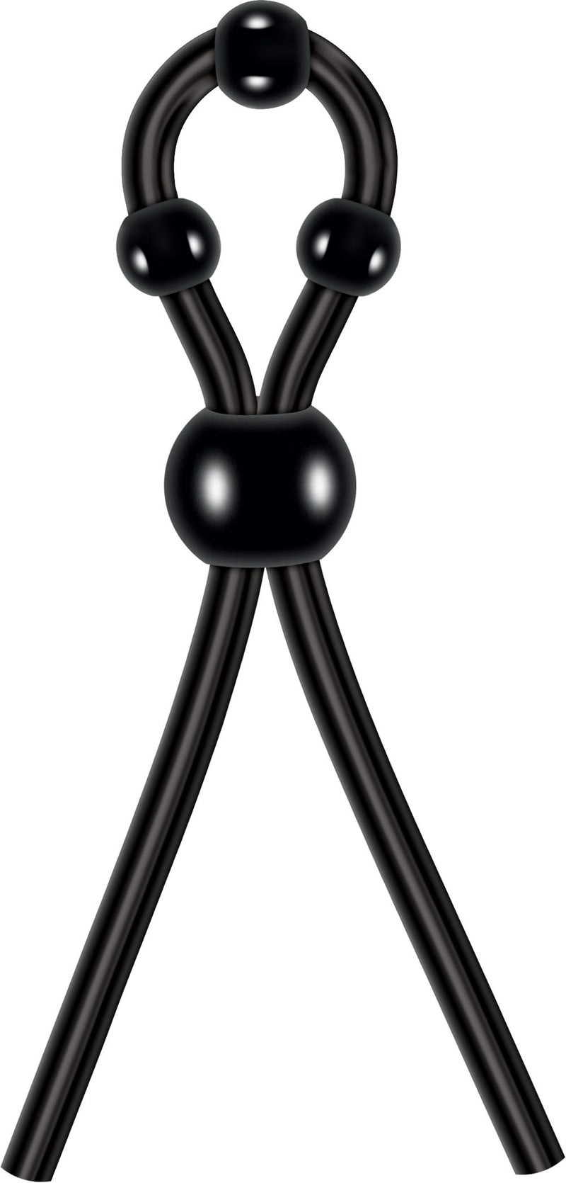 Evolved Novelties Ultimate Silicone Lasso - Black
