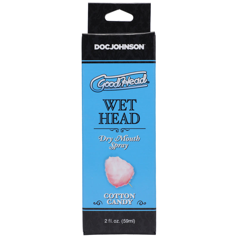 Doc Johnson Goodhead - Wet Head - Dry Mouth Spray - Cotton Candy - 2 Fl. Oz. (59ml)