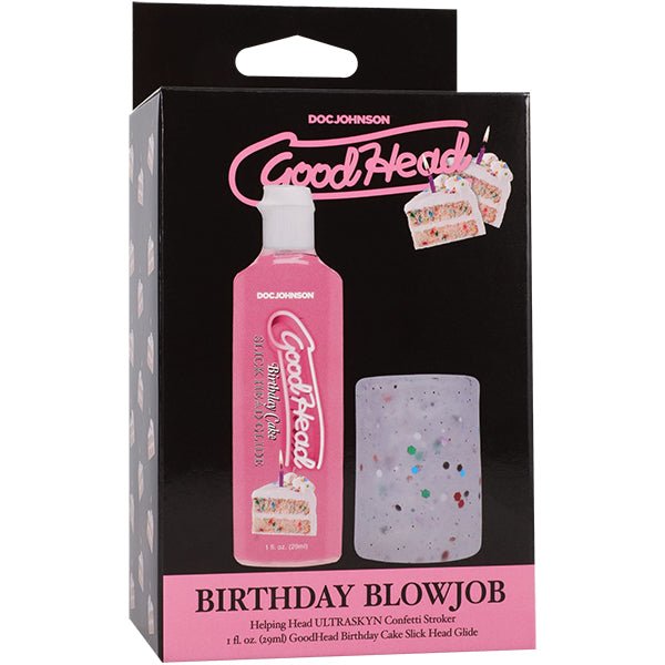 Doc Johnson Goodhead Birthday Blowjob Kit