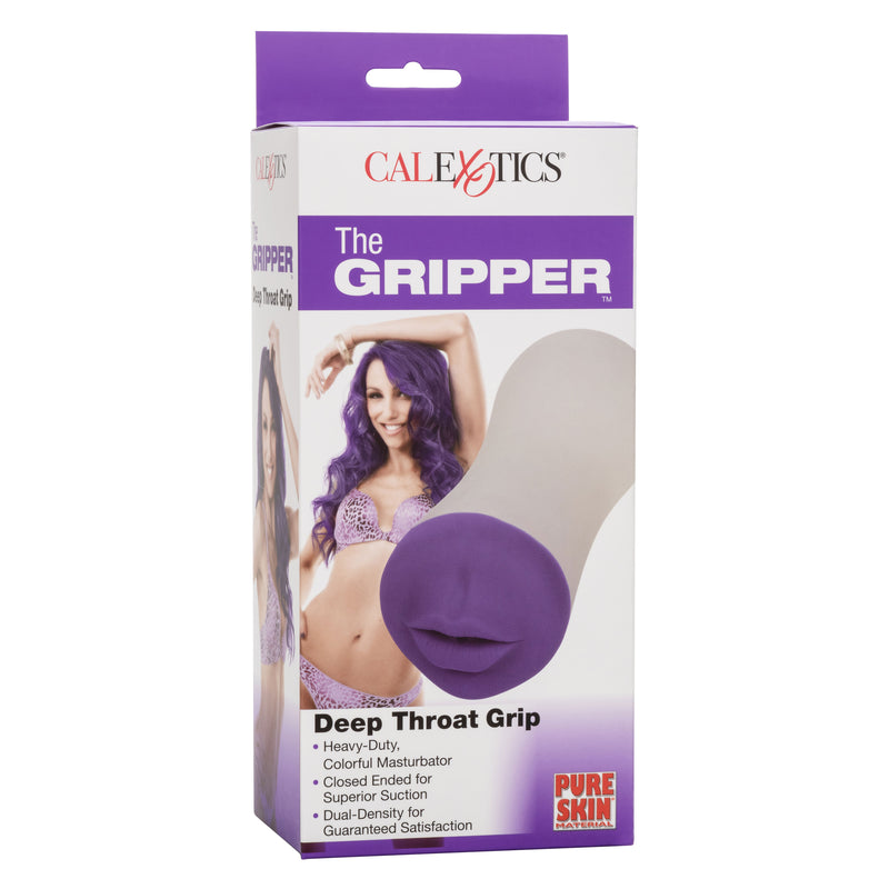 CalExotics The Gripper Deep Throat Grip - Stroker Masturbator - Realistic Pocket Pussy