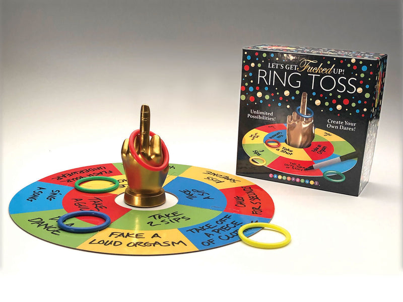 Little Genie Let's Get Fucked Up Ring Toss