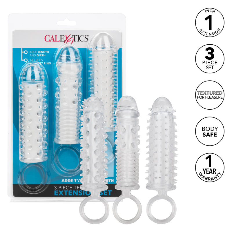 CalExotics 3 Piece Textured Extension Set