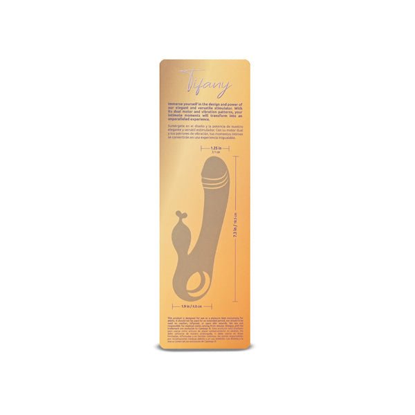 Camtoyz Double Tifany Vibrator - Purple