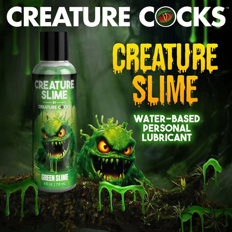 XR Brands 4oz Creature Slime Green Slime Water-Based - Lubricant