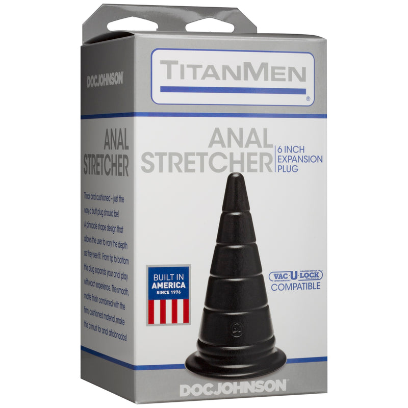 Doc Johnson Titanmen Anal Stretcher 6 Inch Plug