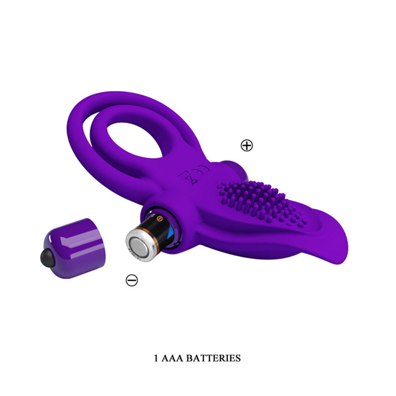 Pretty Love Pretty Love Vibrant Penis Ring - Purple