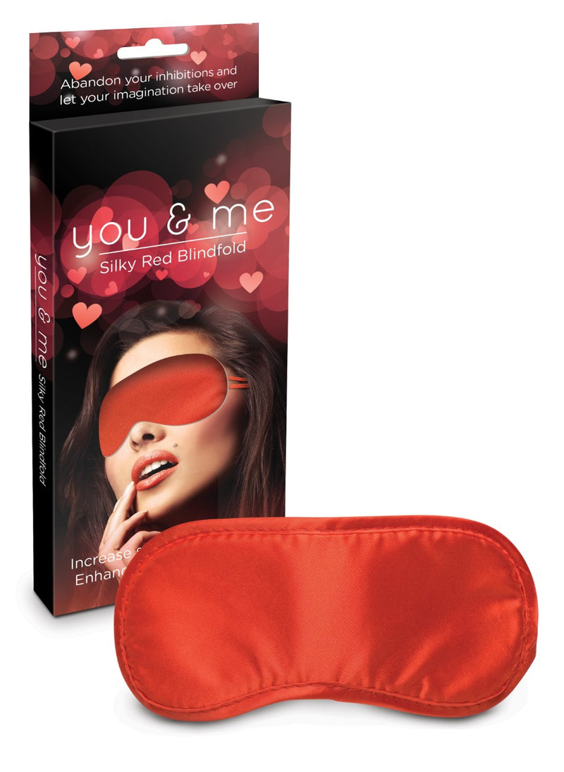 Creative Conceptions You & Me Silky Red Blindfold