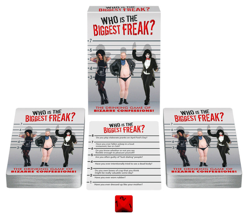Kheper Games Who's the Biggest Freak? - Card Game