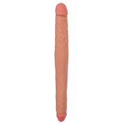 "Jock 16 Inch Tapered Double Dong - Vanilla CN-09-0404-10"