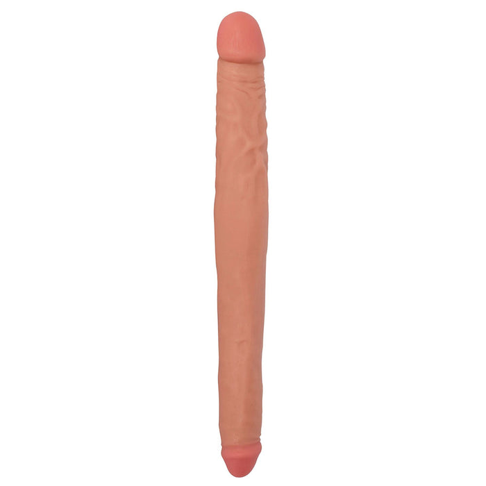 "Jock 16 Inch Tapered Double Dong - Vanilla CN-09-0404-10"