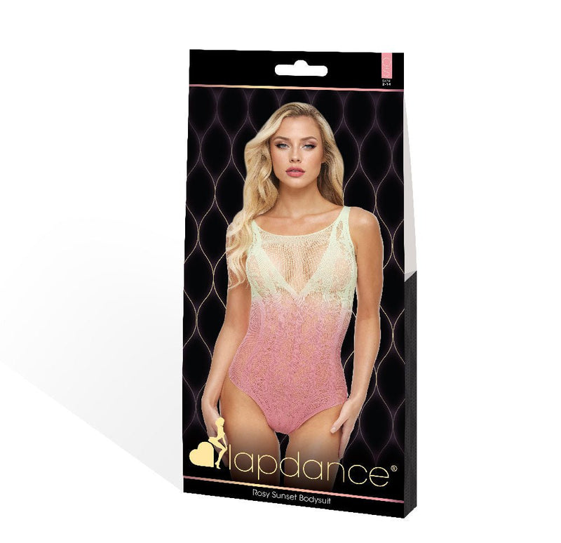 Lapdance Rosy Sunset Bodysuit - Os