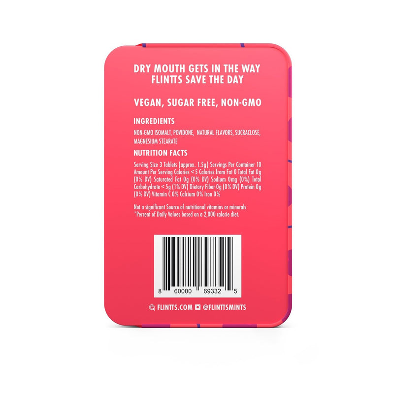 Flintts Mints Flintts Mouth Watering Mints Cherry - F-Strength 150