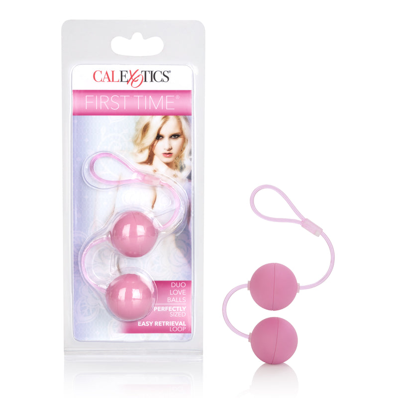 CalExotics First Time Love Balls Duo Lovers - Pink
