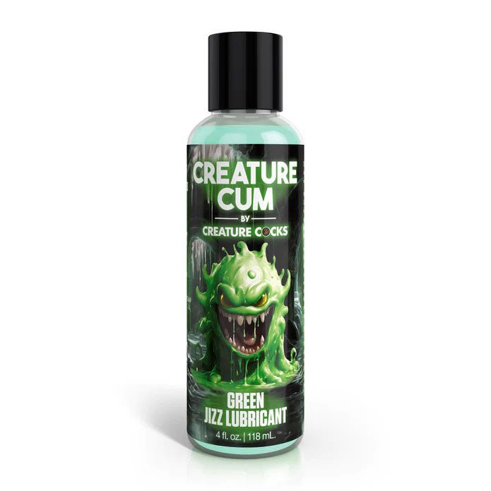 XR Brands Creature Cum Green Water-Based Lubricant 4oz