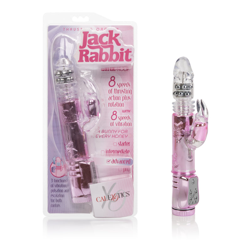 CalExotics Thrusting Orgasm Jack Rabbit - Pink