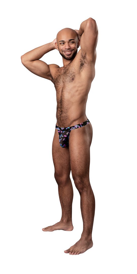 Male Power Hazy Dayz Micro Thong - Large/x-Large - Mushroom