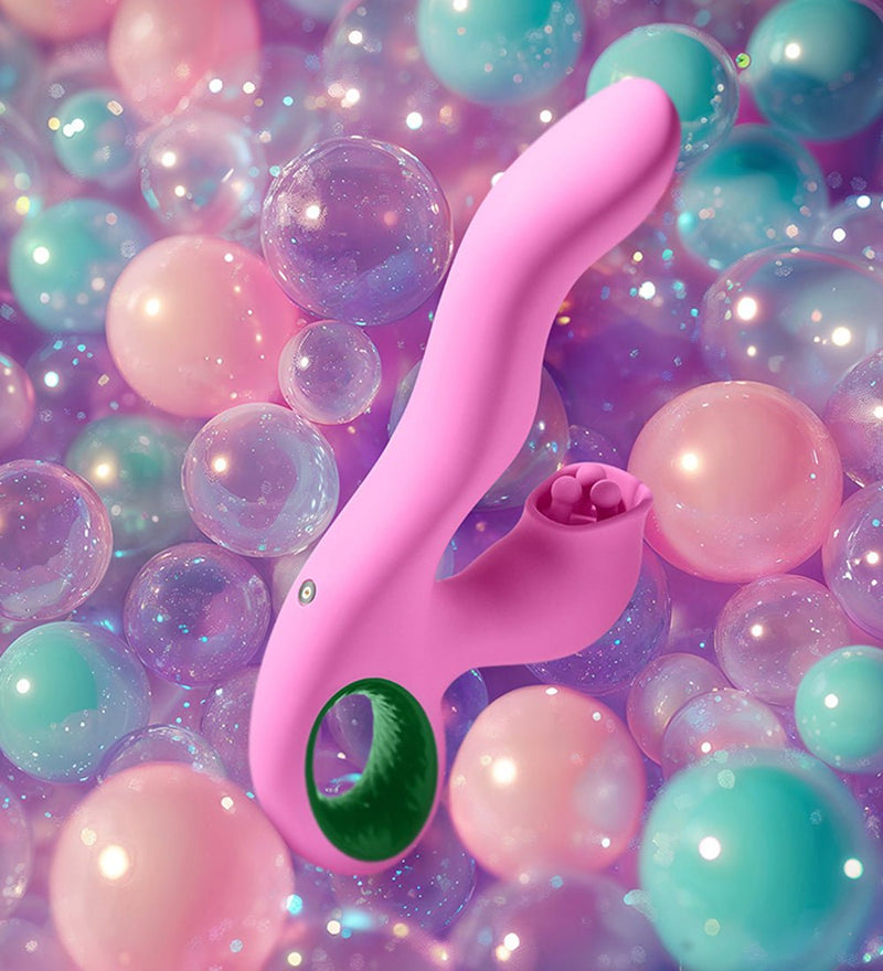 Femme Funn Pallina Triple-Action Rabbit Vibrator - Pink