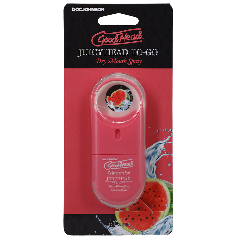Doc Johnson Goodhead - Juicy Head Dry Mouth Spray to-Go .30 Fl - Watermelon