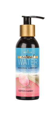 "Natural Water-Based Personal Lubricant 4.23 Fl. Oz. - Cotton Candy SEN-VL692"