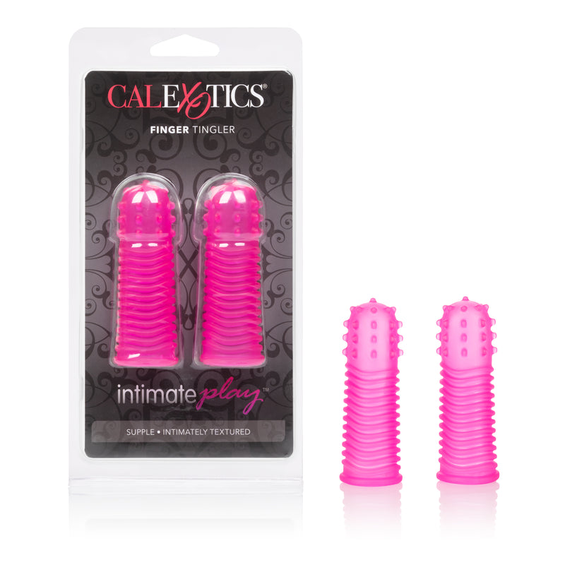 CalExotics Intimate Play Finger Tingler - Pink