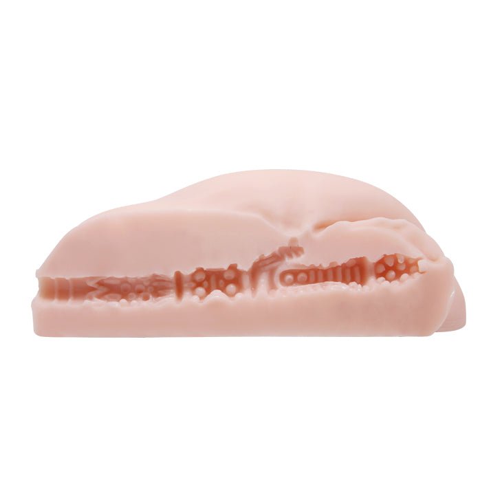 Pretty Love Crazy Bull The Realistic Skin-Like Texture Vagina and Anal Masturbator Busty Butt + Vibration - Realistic Body Part Stroker