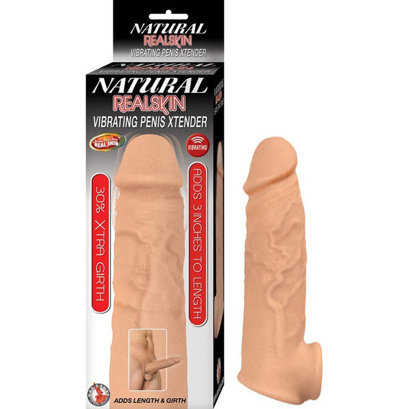Nasstoys Natural Realskin Vibrating Penis Xtender
