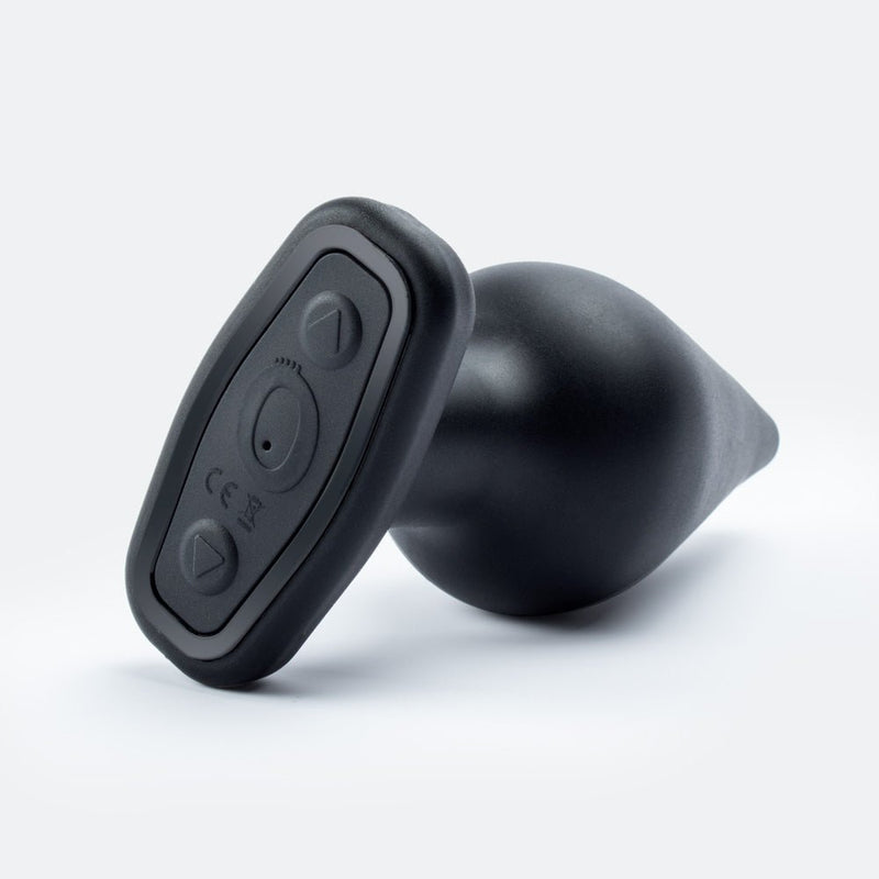 Screaming O My Secret Remote Vibrating XL Plug - Black - 6 Count Box