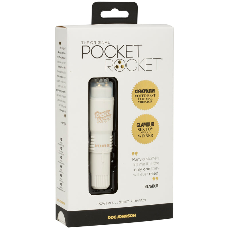 Doc Johnson The Original Pocket Rocket - White