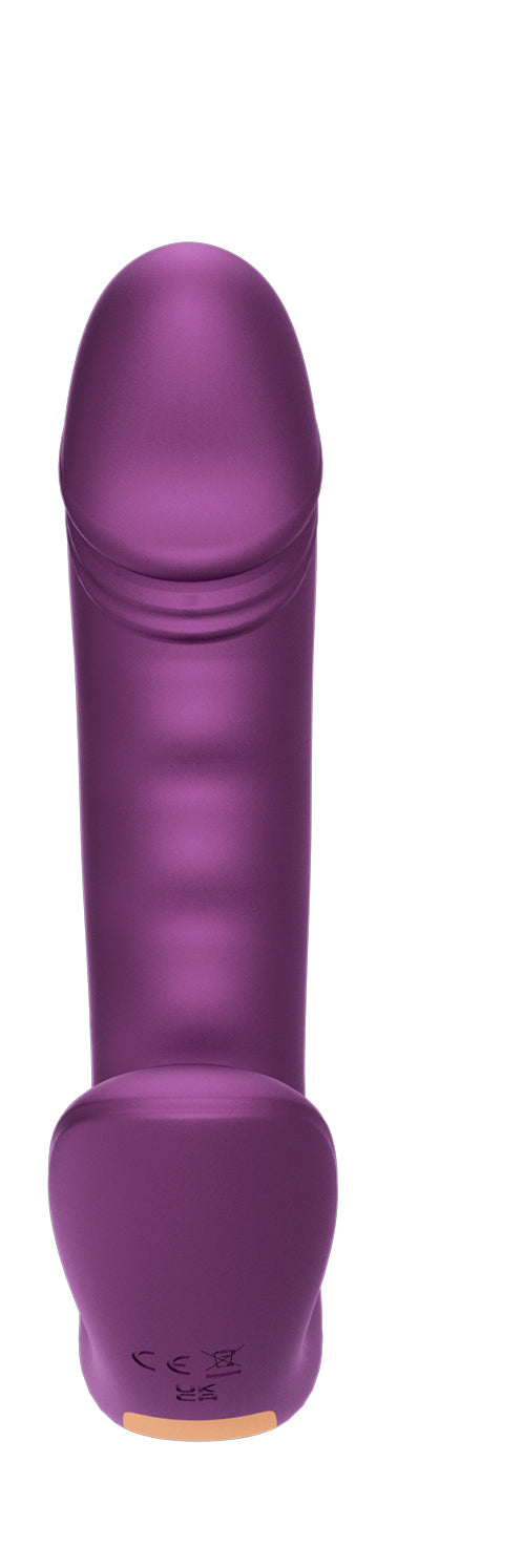 Honey Play Box Rora - App Controlled Rotating G-Spot Vibrator and Clitoral Stimulator - Purple