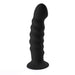"Kendall Silicone Dong Swirled Satin Finish - Black MT2503-BK1"