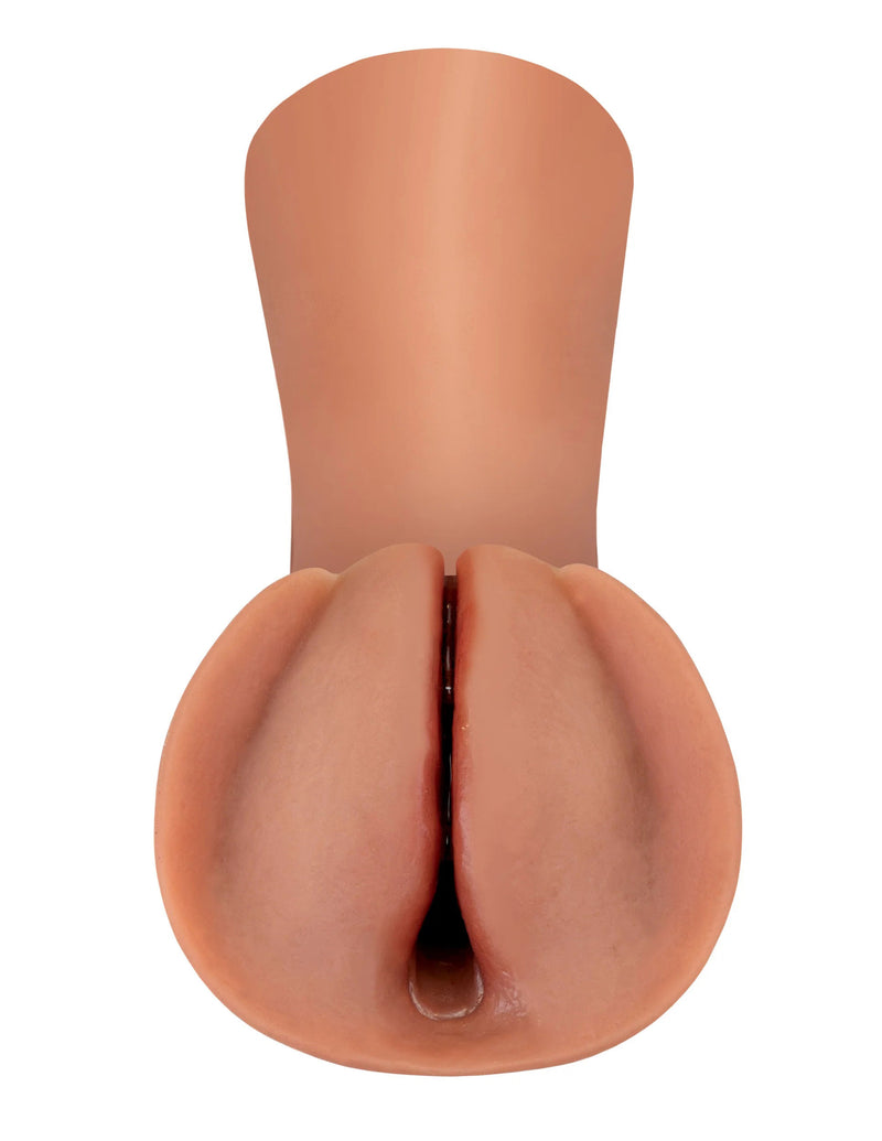 Pipedream Extreme Wet Pussies - Slippery Slit - Tan - Stroker Masturbator - Realistic Pocket Pussy