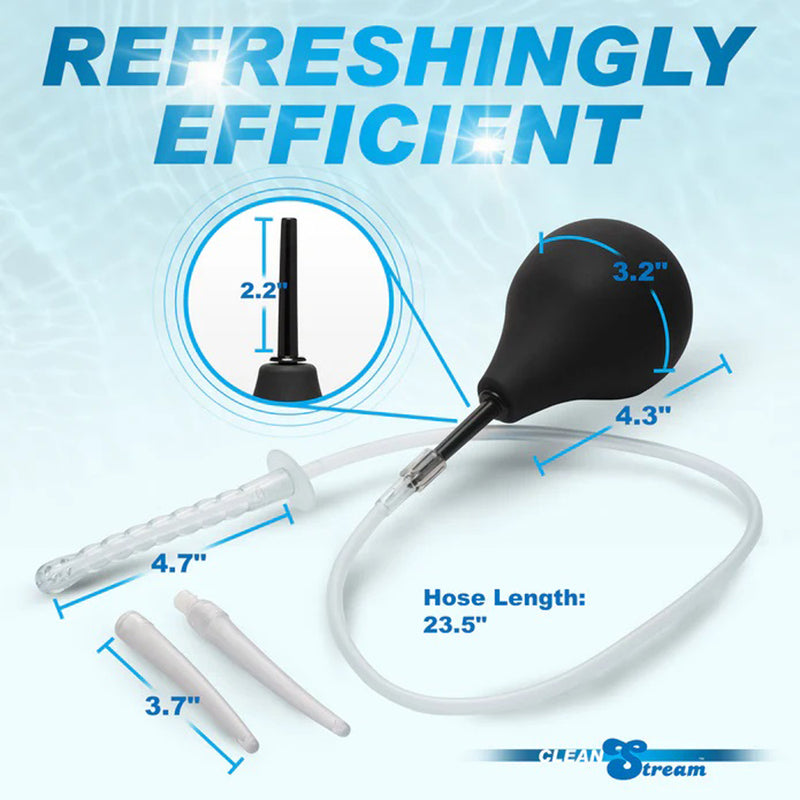XR Brands Silicone Enema Bulb Kit