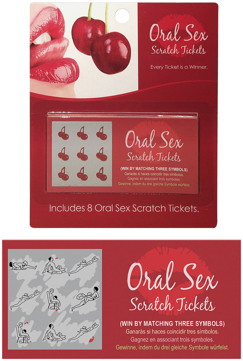 Kheper Games Oral Sex Scratch Tickets